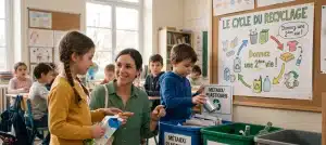 apprendre recyclage enfant
