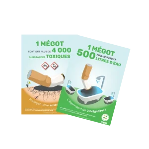 affiches environnement tchao megot
