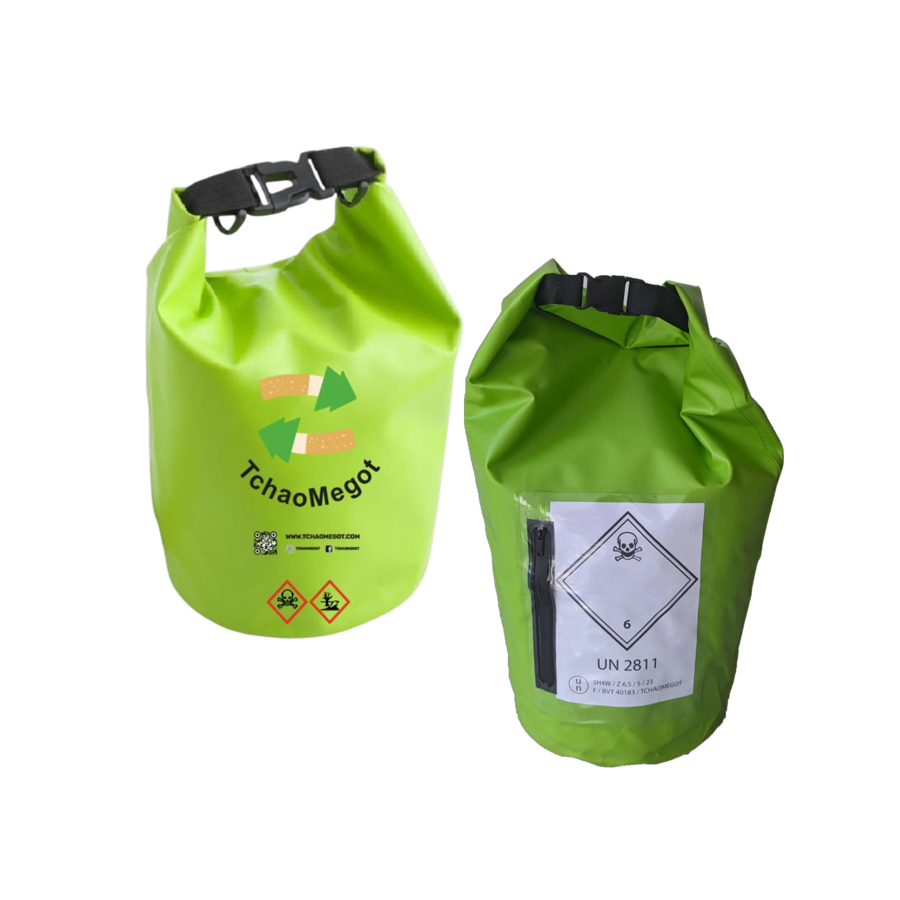 sac tchao megot contenant